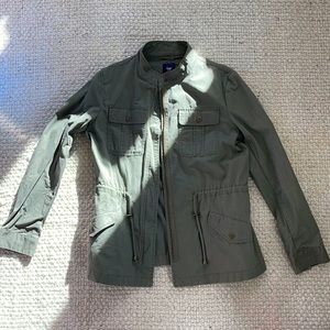GAP army green utility jacket